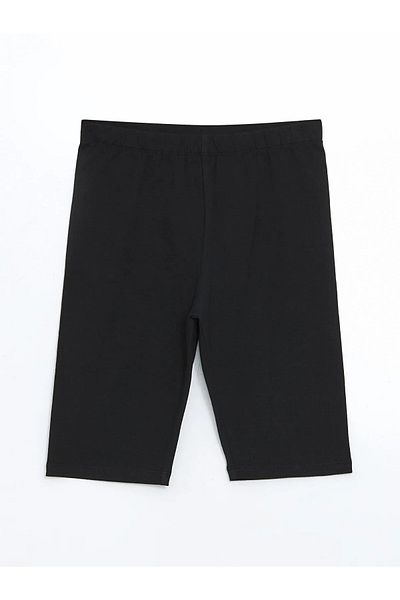 buğlem collection 3-Piece Children's Single Jersey Short Leggings Shorts Lycra Combed Cotton Comfortable and Breathable 2-14 Years