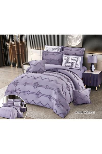 Gerenic Cool fabric summer double bed sheet set - 8 pieces