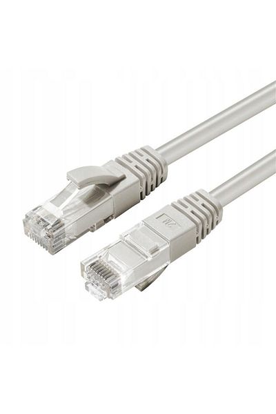 MicroConnect U/UTP CAT6 1,5M Szary LSZH