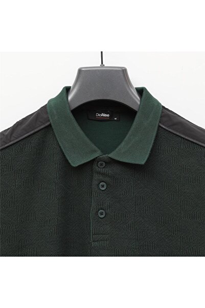 Dio Rise Ανδρικό μακρυμάνικο μπλουζάκι με γιακά πόλο - (M-2XL) - DIJ-2406 - Nefti