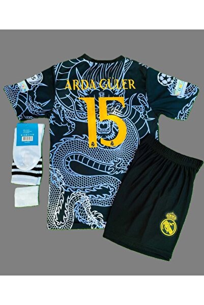 FRAGOLA Arda Güler Dragon Özel Tasarımlı R,e,a,l, M,a,d,r,i,d, Çocuk Forması ...