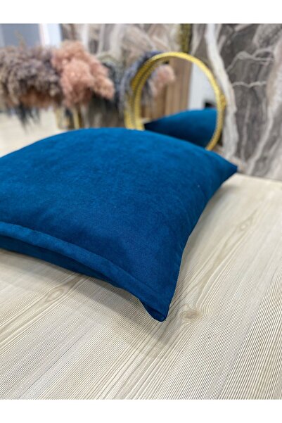 Kumru Çeyiz Tasarım Çok Kullanışlı Mat Kadife Yer Minderi Kılıfı 60x60