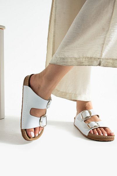 COMFORT OF PANTOFOLE Two Buckle Slippers