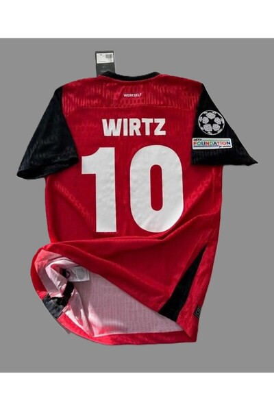 BYSPORTAKUS Florian Wirtz 2023-24 Bayer Leverkusen Yetişkin Forması