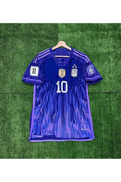 Ronson Arjantin 2022 Dünya Kupası Lionel Messi Deplasman Forması