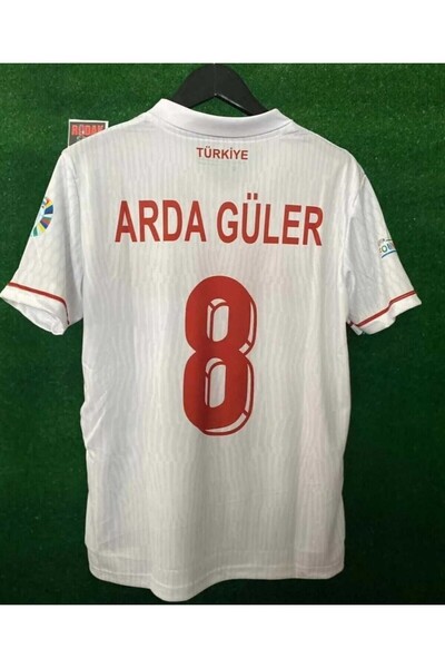 BYSPORTAKUS Türkiye Euro 2024 A.r.d.a Güler Iç Saha Beyaz Forması (WHİTE)