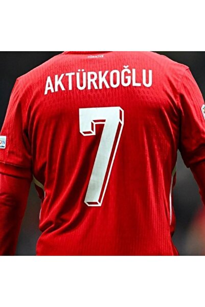 BYSPORTAKUS Kerem Aktürkoğlu Türkiye Milli Takımı Euro 2024 Yetişkin Forması