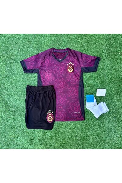 MONTENERO G'Â.L.A.T.Â.S.A.R.Â.Yy 2025-26 New Season 5 Star L.Emina Away Kids Jersey Set of 4