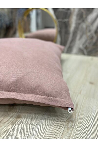 Kumru Çeyiz Tasarım Çok Kullanışlı Mat Kadife Yer Minderi Kılıfı 60x60