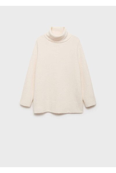 MANGO Woman Boğazlı örgü kazak