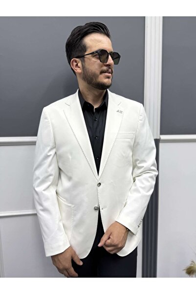 Avni Ceylan Signature Style Single Button Wrinkle-Free Jacket