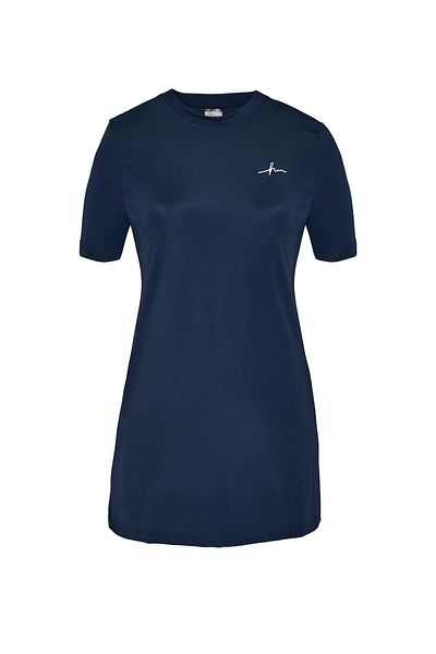 Haşema Σετ μαγιό με κοντό μανίκι Navy blue 3 τεμαχίων ημι-καλυμμένο 5072