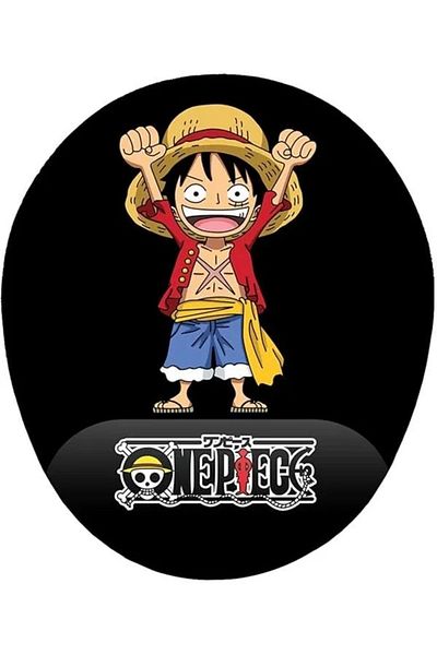 Mu Art Ahşap One Piece Luffy Mouse Pad με υποστήριξη καρπού