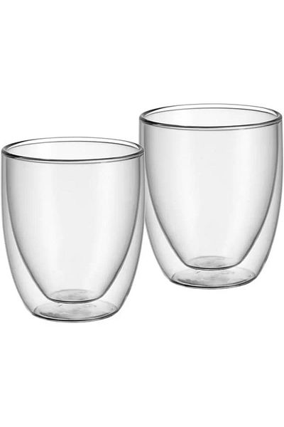 STOREMAX Glass Cappucino Glass 2P