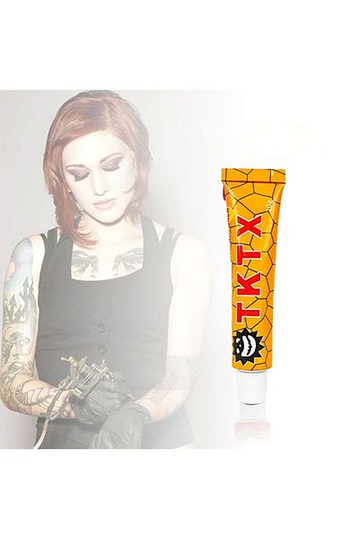 TKTX Numbing Cream 40% - Deep and Fast Action - Painless Procedure - Tattoo Numbing Cream - Orange