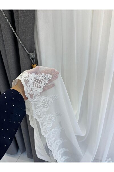 Beautiful ALT ETEĞİ DESENLİ KALIN BAMBU KUMAŞ 1/3 SIK PİLELİ BORU PİLE KIRIŞM...