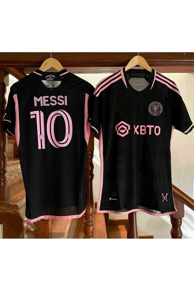 feriköy Miami 2023/24 Yeni Sezon Lionel Messi Deplasman Forması (BLACK)