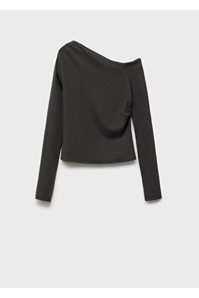 Mango Teen Asimetrik pamuklu şort