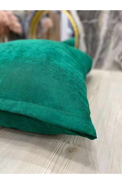 Kumru Çeyiz Tasarım Çok Kullanışlı Mat Kadife Yer Minderi Kılıfı 60x60