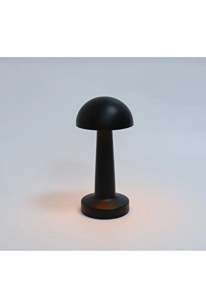 CEZVE HOME Dokunmatik Şrjlı 3 Kademeli Işıklı Gece Lambası Usb Girişli Metal Mantar Gece Lambası