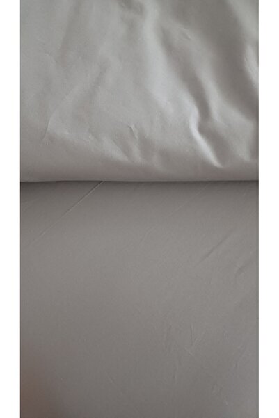 Home İki Renkli %100 Pamuklu Tek Kişilik Nevresim Takımı ( Lastikli Çarşaf)