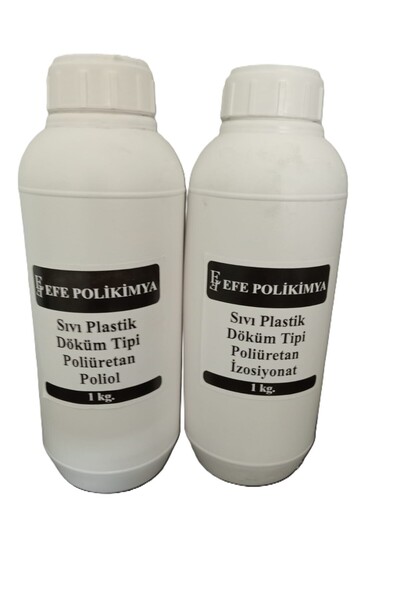 efepolikimya Poliüretan Döküm Tipi Sıvı Plastik 2Kg