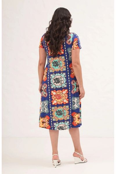 KapadokyaButik Plus Size Summer Pocket Dress