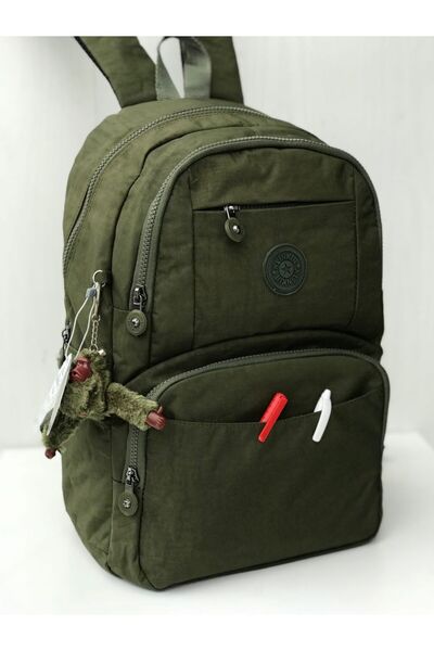 Klinkır Water Resistant Crinkle Fabric Backpack Suitable for School and Daily Use