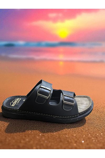 DİNAMİK Konay Baron Orthopedic Men's Slippers