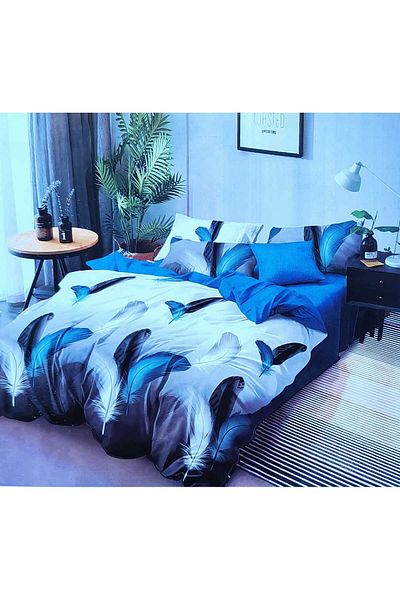 Casa Pucioasa Double bed linen, Finet, Pucioasa, 6 pieces, Fitted sheet 230x250 cm