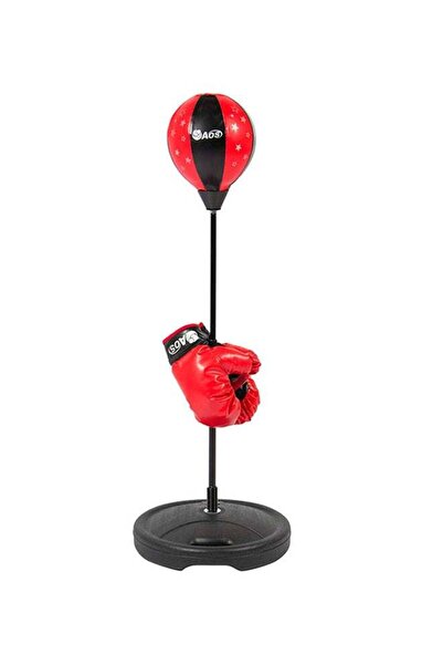 N2Y كيس ملاكمة مع قفازات قابلة للتعديل وتفاصيل غنية للأطفال 43 بوصة