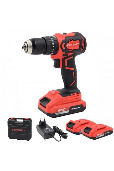 OEM INCRAFT DK-20V cordless impact driver - with two batteries
