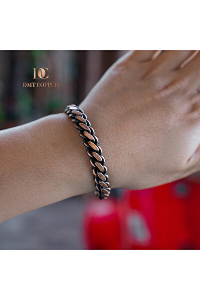 DMT COPPER HOME 100% Handmade Copper Bracelet, Natural Antibacterial Copper Bracelet, Health Friendly Stylish