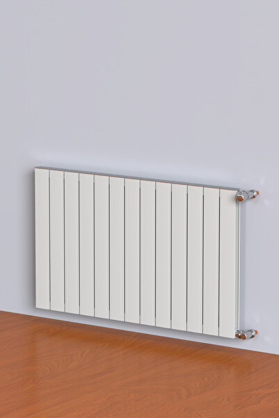 AEON Smyrna Alüminyum Radyatör 60 x 91 (13 Dilimli) Kırık Beyaz