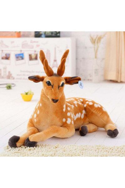 Unspecified Hot Simulation Reindeer Plush Toy Realistic Explosions Giraffe Doll Wholesale