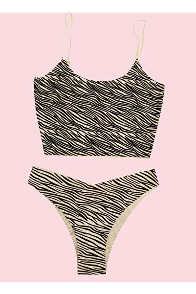 Sempre Amore Crop & Brazilian Laser Cut Panties Set