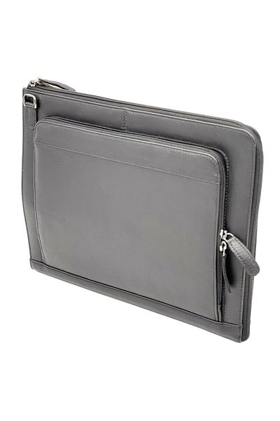 Micutz Leather Briefcase for A4 Documents and Laptop, Men's Deerskin Briefcase, Premium Brand