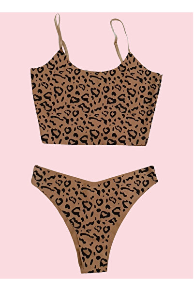 Sempre Amore Crop & Brazilian Laser Cut Panties Set