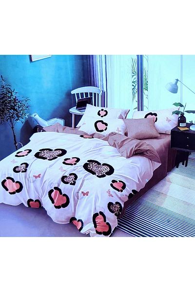 Casa Pucioasa Double bed linen, Finet, Pucioasa, 6 pieces, Fitted sheet 230x250 cm