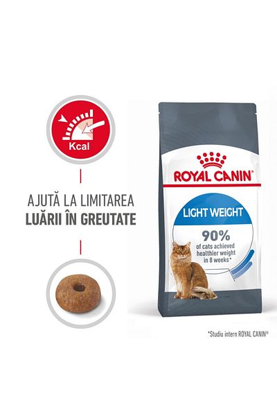 Royal Canin Hrană uscată pentru pisici Royal Canin Light Weight Care Adult, pentru limitarea creșterii în greutate, 400 g