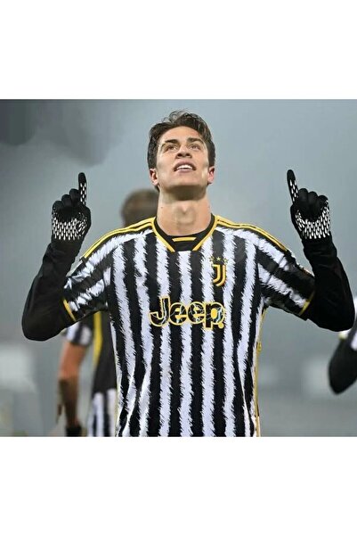 BYSPORTAKUS Juventuss 2023/24 Yeni Sezon Kenan Yıldız iç Saha Forması