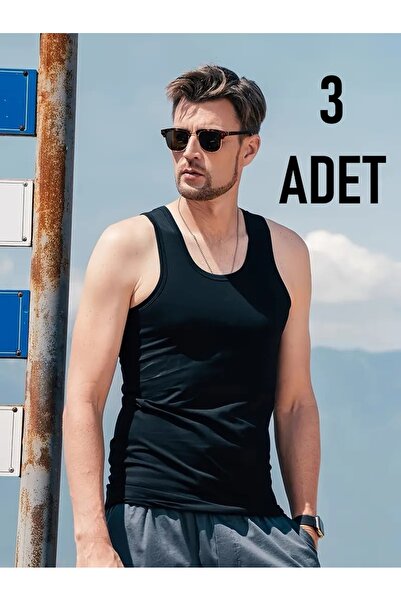 Özten 3 Pack Luxury Super Thin Men's Singlet Ozt31001