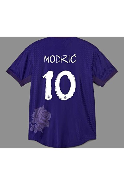 Lion Spor Luka M,O,D,R,I,C, 2023-24 Season Special Purple Rose Design R,E,A,L, M,A,D,R,I,D, Jersey