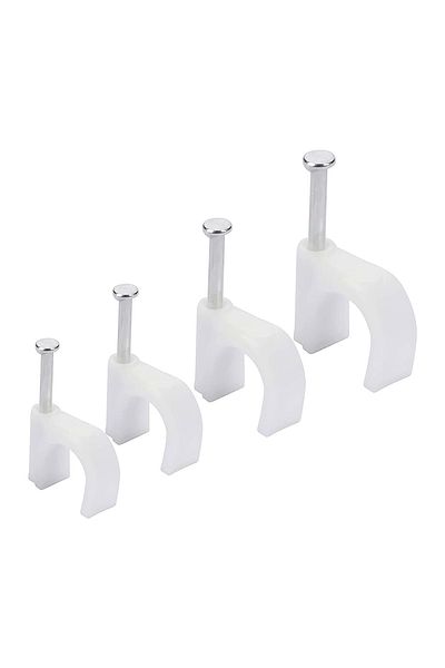 Findit Number 8 Steel Nails 25 mm Crochet for 4X16 Anti-Gron Cables (Bag of 100)-Findit