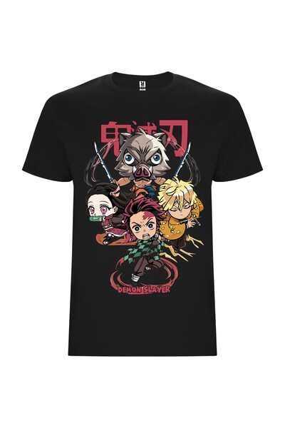 ROLY Tricou unisex, 100% bumbac, Demon Slayer