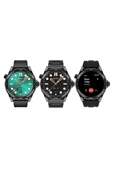 HAINOTEKO هاينو تيكو RW48 (3 أزواج من الأشرطة - سيليكون، جلد، فولاذ مقاوم للص...