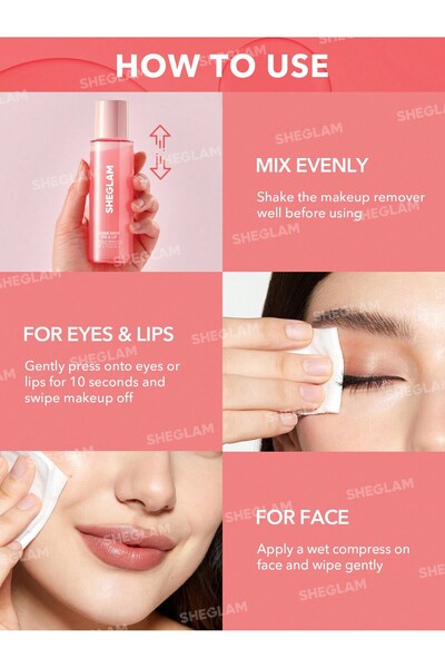 SHEGLAM Clear Away Eye & Lip Makeup Remover-Clear Away