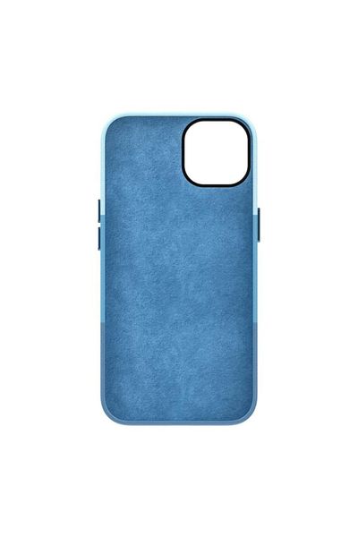 JollyMag Shockproof eco-leather protective case for Iphone 14, Blue, M Color