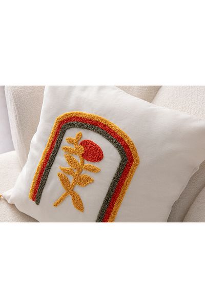 SWITA Husa de perna din in brodat Seria Comfort 43x43 cm