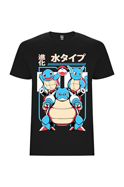 ROLY Tricou unisex, 100% bumbac, Pokemon